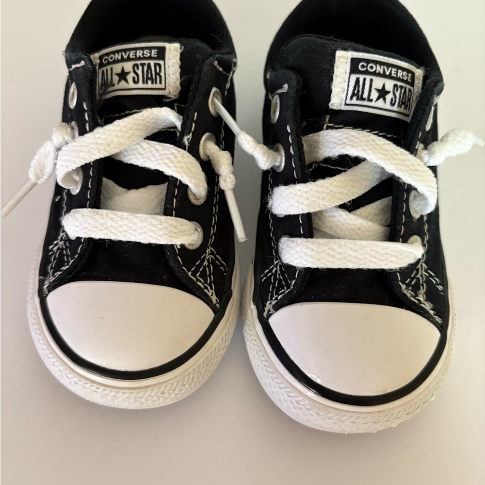 Converse Kids' Black and White Sneakers